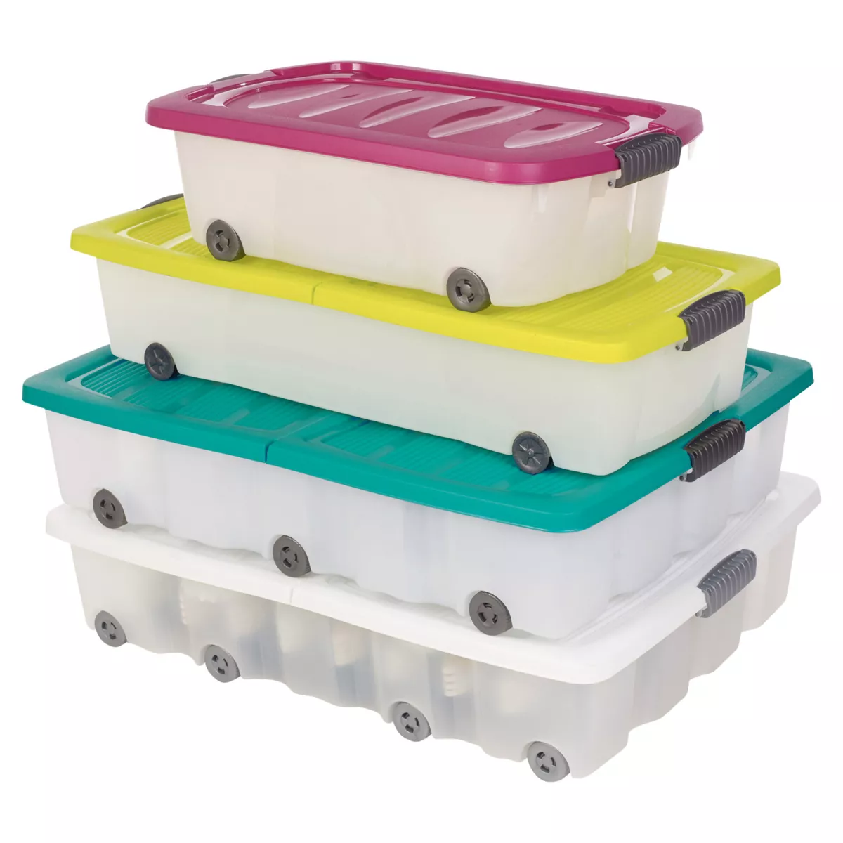 Rebrilliant Things Stackable Storage Container Plastic Craft Case