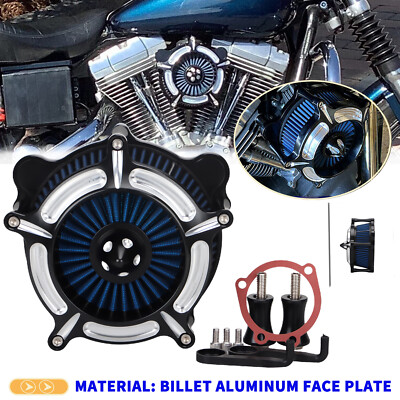 Air Cleaner Intake Filter For Harley Softail Springer Road King Electra Glide
