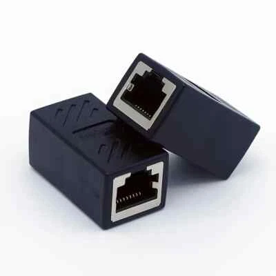 Adaptador conector cable Ethernet LAN red CAT6 5e hembra a hembra RJ45