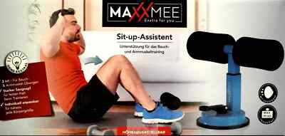 Maxxmee sit Up Assistent für Bauchmuskulator höhenverstellbar Fitness Neu