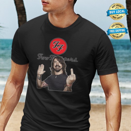 Dave Grohl Finger Men T Shirt Foo 