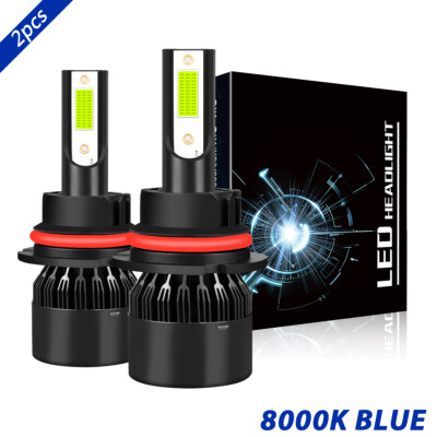 Ice Blue For 2001-2005 Ford Explorer Sport Trac LED Headlight Hi/Lo Kit Bulbs