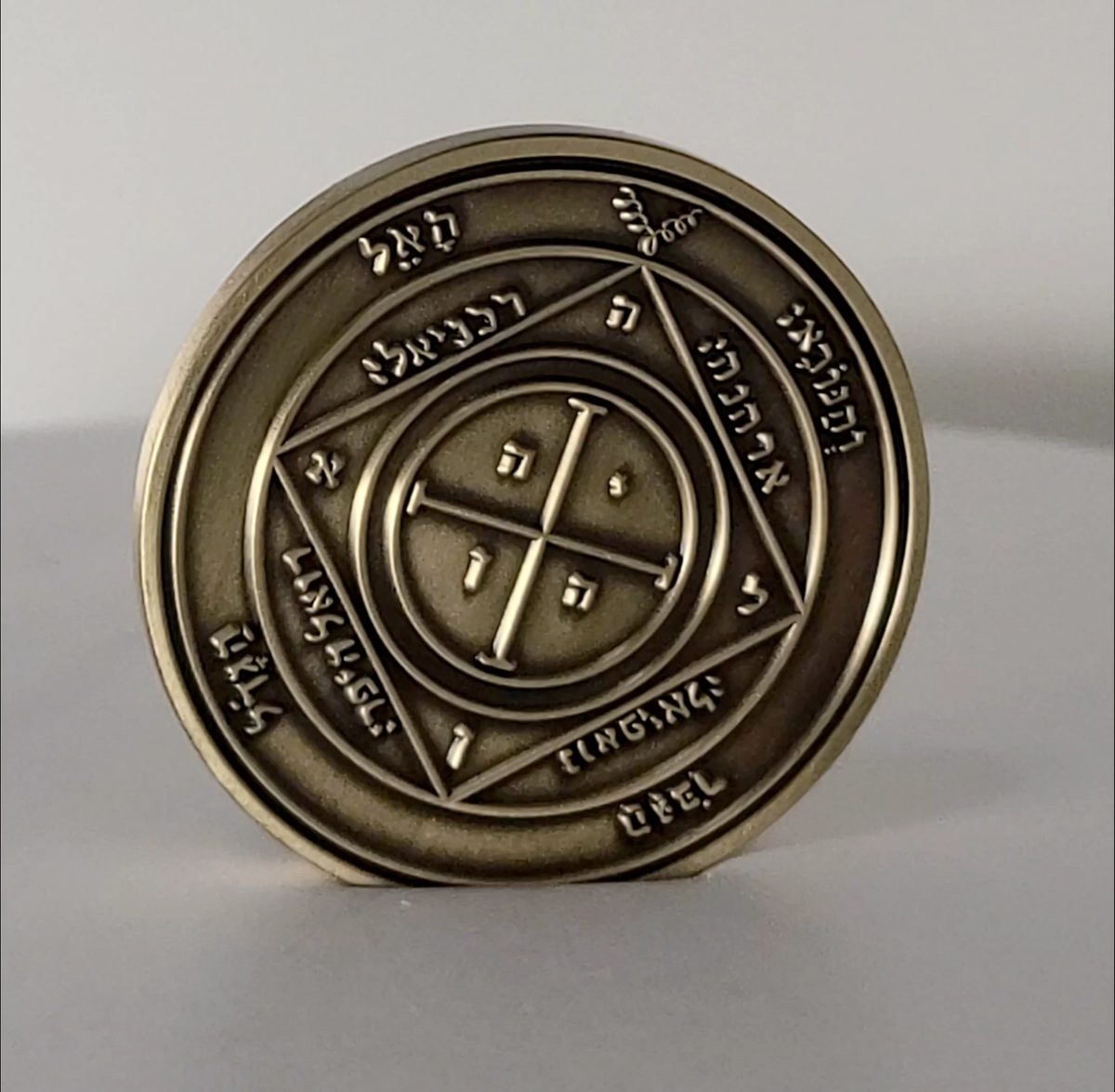 Fifth Pentacle of Saturn Talisman Home Protection Treasure Guard