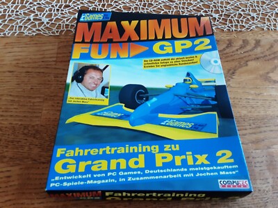 MAXIMUM FUN GP2 - Retro Game Big Box Pc Spiel - Sammler
