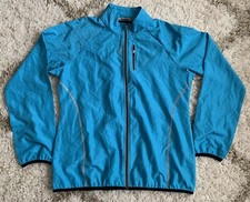 Reebok Sport Jacket Size Large Women Activewear NWT Lightweight Zip Blue