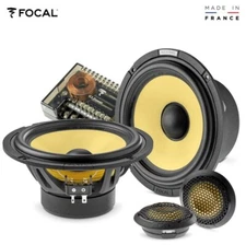 Focal ES 165 KE Elite K2 Power 6 1/2" 2-Way Component Separate 100w RMS ES165KE
