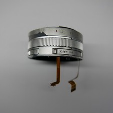For Leica D-LUX Typ109 Front Cover Lens Zoom Ring Repair Parts Silver