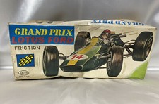 DAITO Grand Prix Lotus Ford friction toy car original box Japanese vintage tin