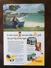 1951 vintage original ad Kodak Pony 135 Camera 35 mm Miniature