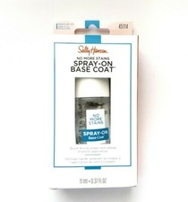 Sally Hansen Spray On Base Coat No More Stains 0.37 fl oz 11 ml Quick Dry