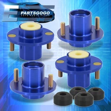 For Honda Civic Del Sol Blue 4X Aluminum Suspension Coilover Shock Top Hat Mount