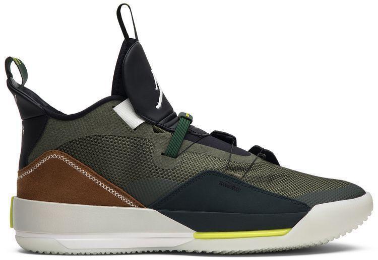 Travis Scott x Air Jordan 33 NRG Army Olive for Sale