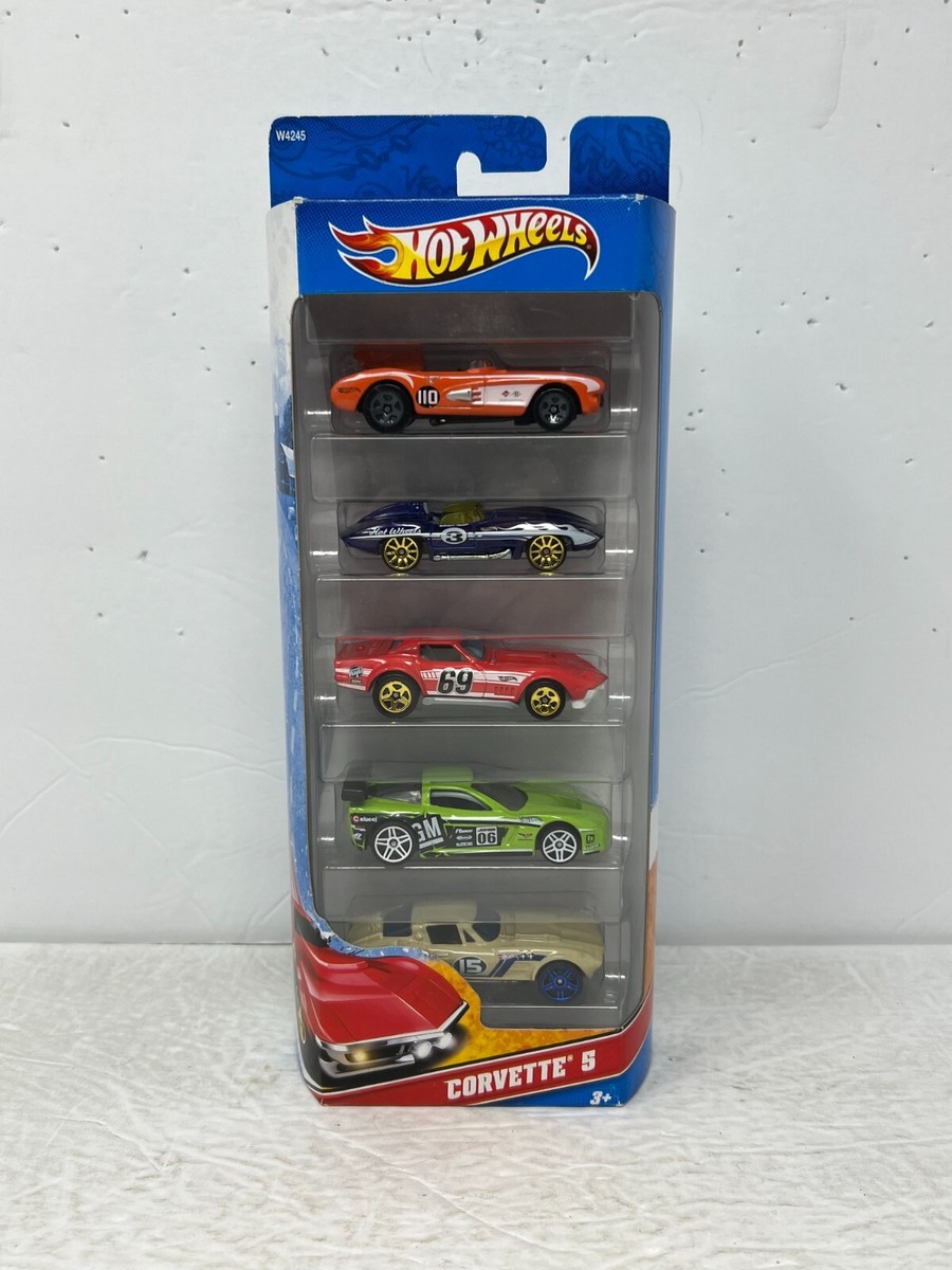 Hot Wheels Corvette 5-Car Gift Set 1:64 Diecast | eBay