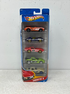 Hot Wheels Corvette 5-Car Gift Set 1:64 Diecast | eBay