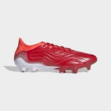 Adidas Copa Sense.1 Mens Firm Ground Soccer Cleats Red/Cloud White FY6209 NEW