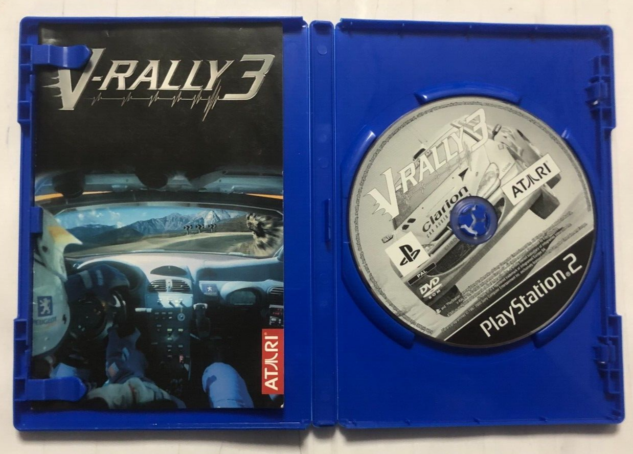 V-Rally 3 PS2 Sony Playstation 2 Français PAL Atari Eden