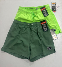 Lot of 2 Speedo Men's Swim Trunk Short Length Redondo Edge Volley 14" Size Small