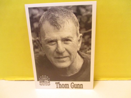 Booksmith Author Trading Cards set of two THOM GUNN #s 40 + 360 - Picture 5 of 6