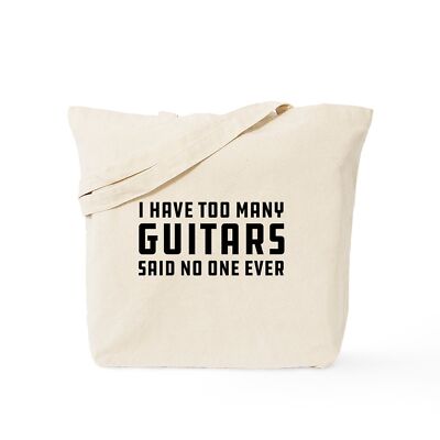 CafePress I Have Too Many Guitars Tote Bag (160831516)
