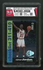 1995-96 UD Collector's Choice Players Club Platinum Michael Jordan #410 HGA 9