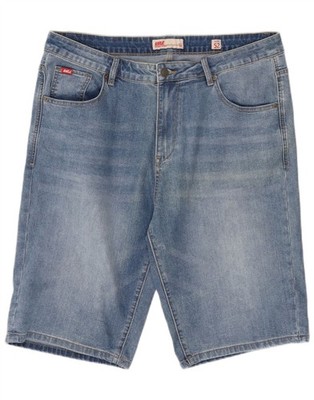 Rifle Herren Jeansshorts IT 52 XL W38 Blau Baumwolle UT19