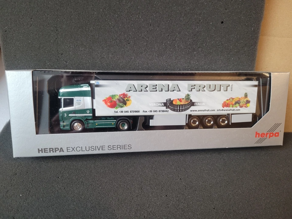 Scania R TL Börje Jönsson 50 years Anniversary Arena Fruit Verona Italia Kühlko. - Bild 2 von 4