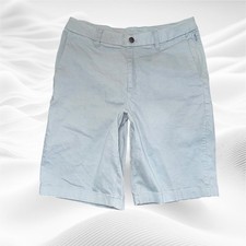 Lululemon Commission Shorts Qwick Oxford 11" Men's 31 Blue Chino Golf M7AKAS