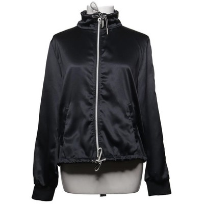 Divided by H&M, Bomberjacke, Damen, Größe: 38, Schwarz/Weiß, Polyester #pkV