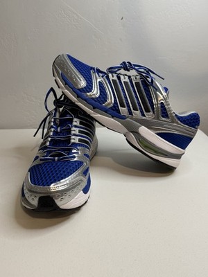ADIDAS Adistar Cushion 5 Royal Blue Silver Metallic JQ4167 Men's sz10