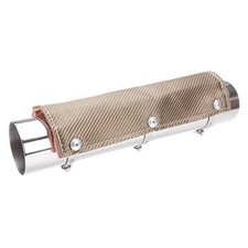 Titanium Pipe Shield 6" x 2' Exhaust Heat Shield   Durab
