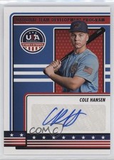 2023 Panini USA Baseball Stars & Stripes Cole Hansen #NTDP-CH Auto 4f5