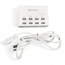 HiTrends Super Charger X8 – 8 Smart USB Ports for Fast ChargingCharge multiple