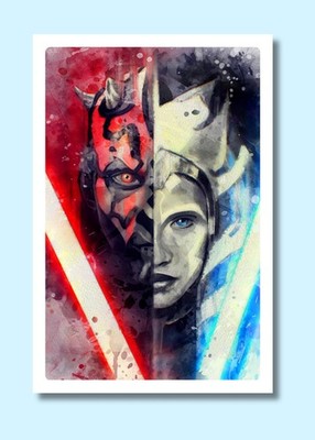 Darth Maul Ahsoka 4x6 Sketch Photo Art Print John Rudolph Signed V1