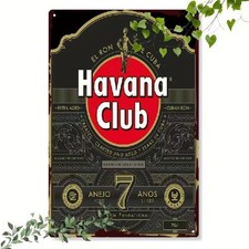 Blechschild Havana Club Alkohol Werbeschild Vintage Retro Metallschild TEL3816