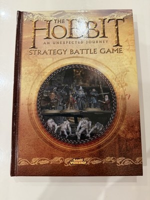 Der Hobbit Eine unerwartete Reise Strategie Schlacht Spiel Buch. Games Workshop 2012
