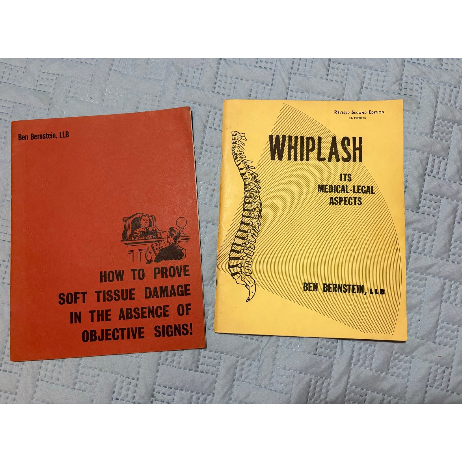 Vintage Personal Injury Attorney Legal Books Booklets Memorabilia 50S 60S