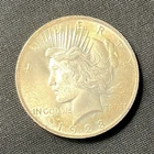 1923 Peace Silver Dollar $1 Coin Uncertified
