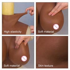 Silicone C-H Cup Breast Forms Breast Plates Fake Boobs Crossdresser Drag Queen