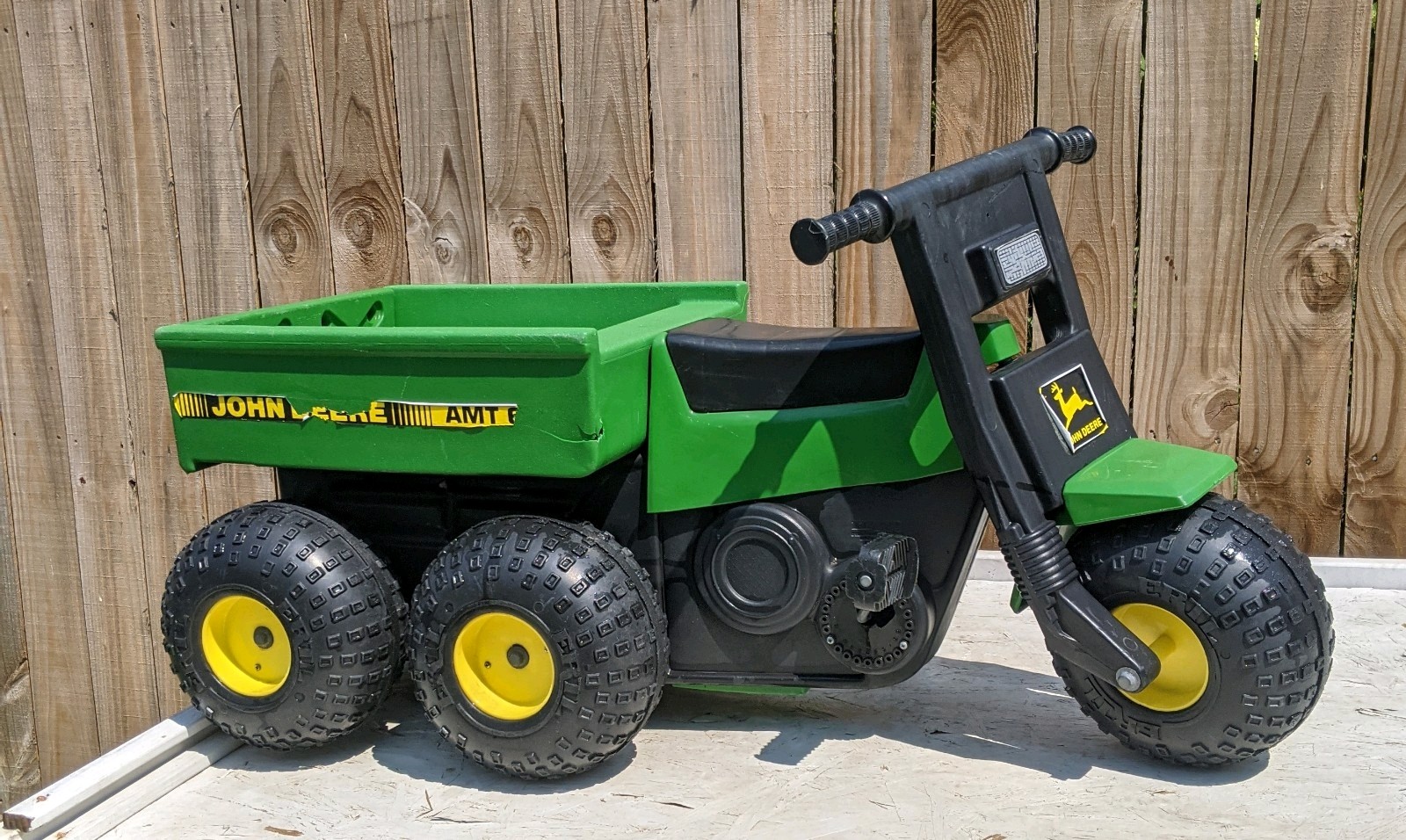 Ertl John Deere AMT 600 MT Seat Mount Storage Pedal Gator Vintage ERTL RARE 80's