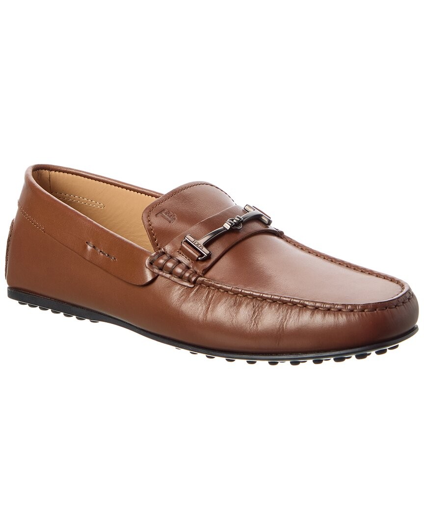Tod S Leather Loafer Mens Brown 6 42590₽