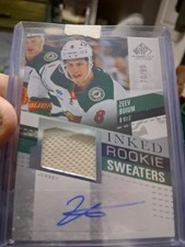 2025-26 Upper Deck SP GAME USED INKED ROOKIE SWEATERS JERSEY /99 Zeev Buium