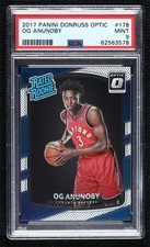 2017-18 Panini Donruss Optic Rated Rookie OG Anunoby #178 PSA 9 MINT 0m5n