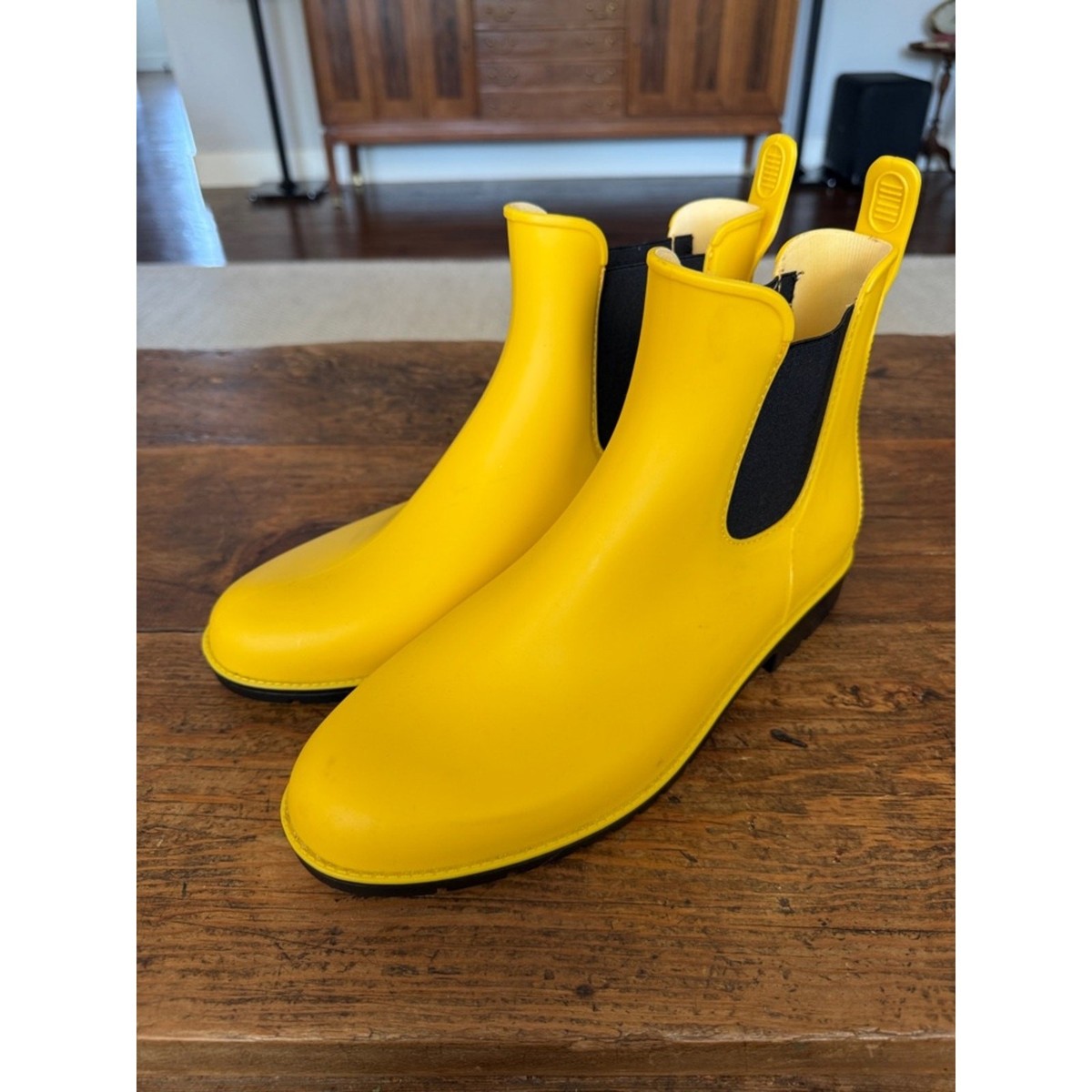 Asgard Yellow Chelsea Rain Boots Size 43/12 | eBay