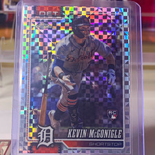 Topps 2025 Pro Debut Kevin McGonigle #PDC-107 Rookie Chrome X-Fractor