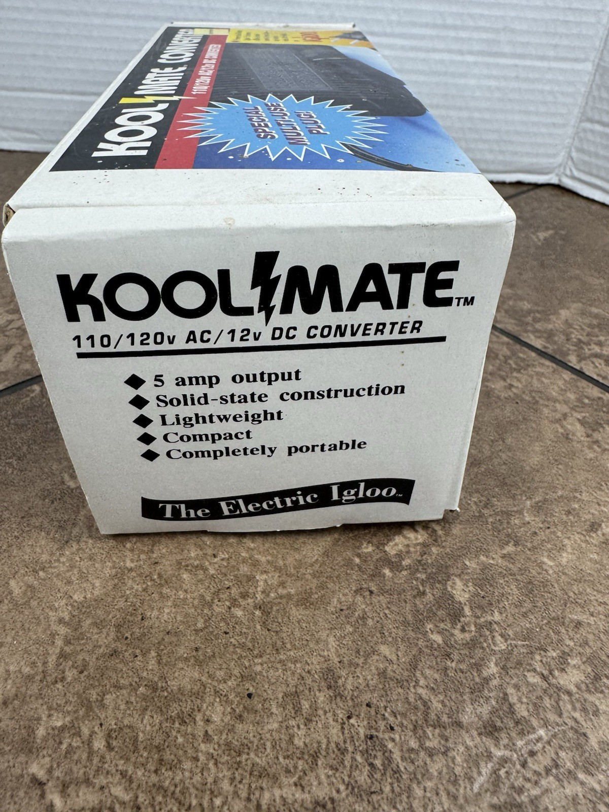 Igloo Kool Mate Converter 110/120v AC/12v DC Power Adapter