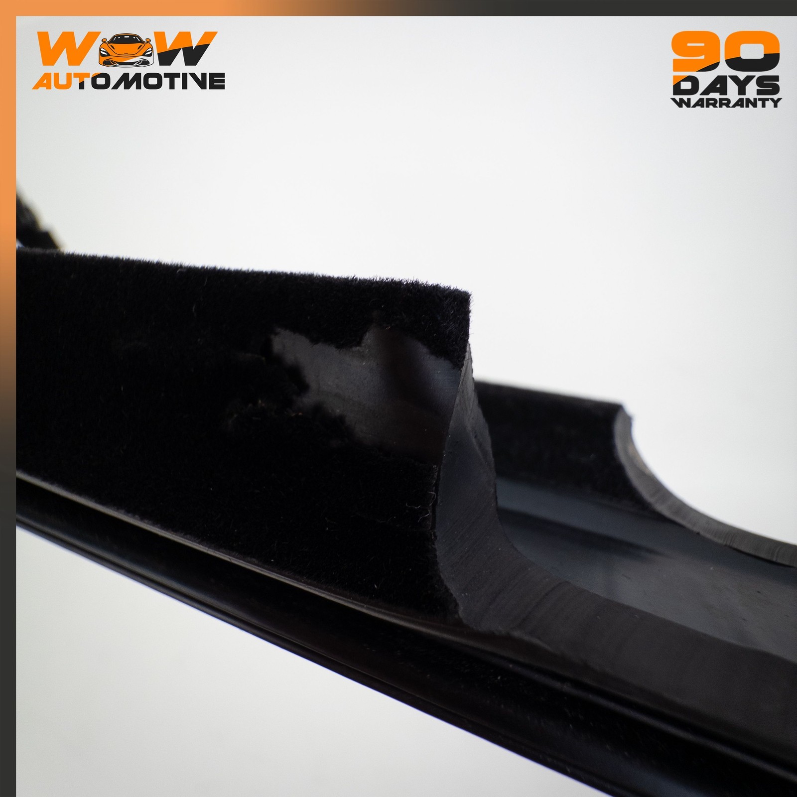 10-13 BENTLEY CONTINENTAL SUPERSPORTS FRONT RIGHT WINDOW WEATHER SEAL MOLDING OE
