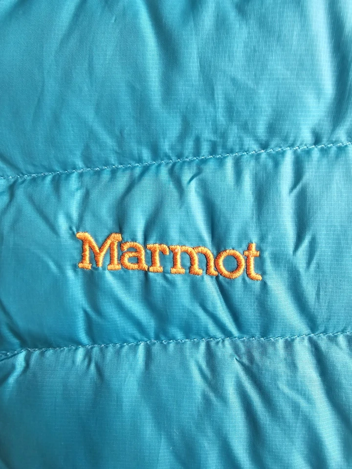 Chaqueta acolchada de relleno Marmot Signature 700 Abrigo con cremallera completa Jóvenes Niñas Talla XL Foto 3 de 4