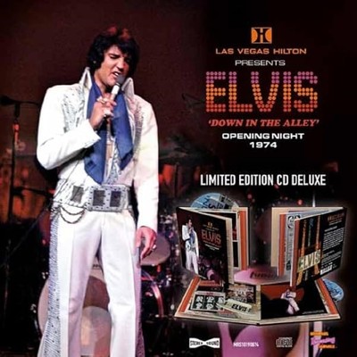 Elvis Presley - Las Vegas    down In The Alley  Opening Night 1974 [CD]