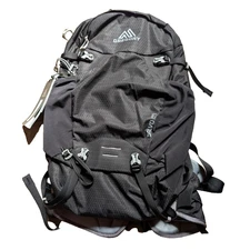 Gregory Salvo 24 Men's Ventilated Hiking Back Pack Black/Grey NWT