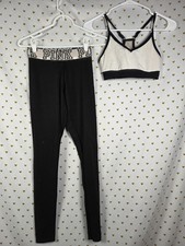 Victorias Secret PINK xs yoga leggings  Sports Bra Lot SET